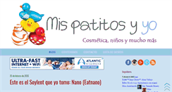 Desktop Screenshot of mispatitosyyo.com