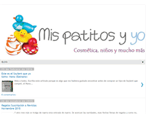 Tablet Screenshot of mispatitosyyo.com